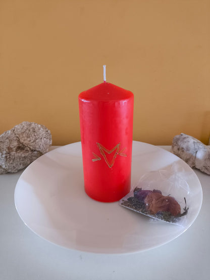 Velón amor y pasión